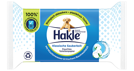 Hakle® Propreté Classique, Papier toilette humide parfumé
