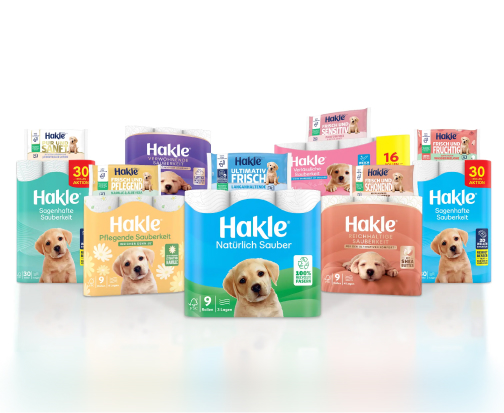 Gamme de produits Hakle
